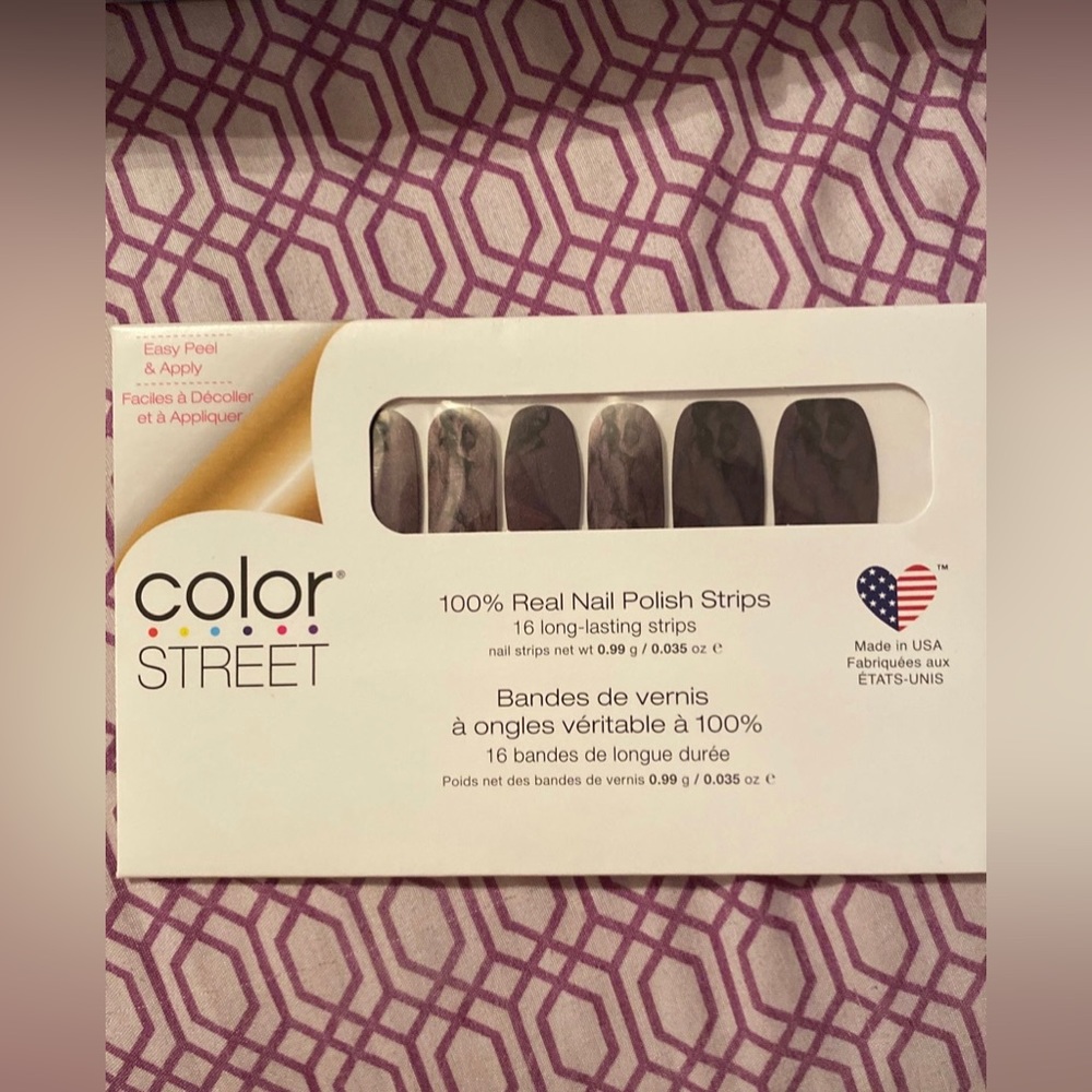 ColorStreet NailPolish Strips “Smokes On You”